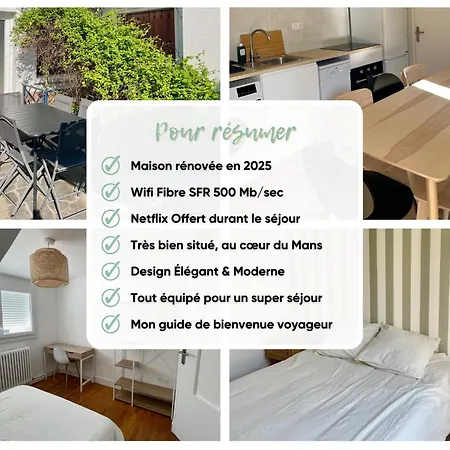 Le Pré - Terrasse - Calme - Netflix *
