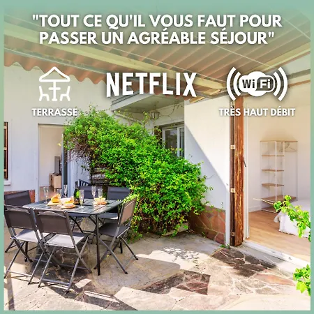 Le Pre - Terrasse - Calme - Netflix Apartment Le Mans