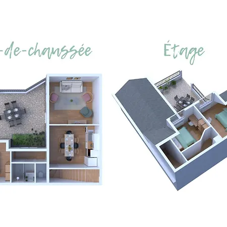 Le Pre - Terrasse - Calme - Netflix Apartament Le Mans