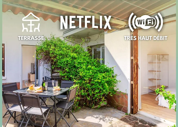 Le Pre - Terrasse - Calme - Netflix Apartamento Le Mans
